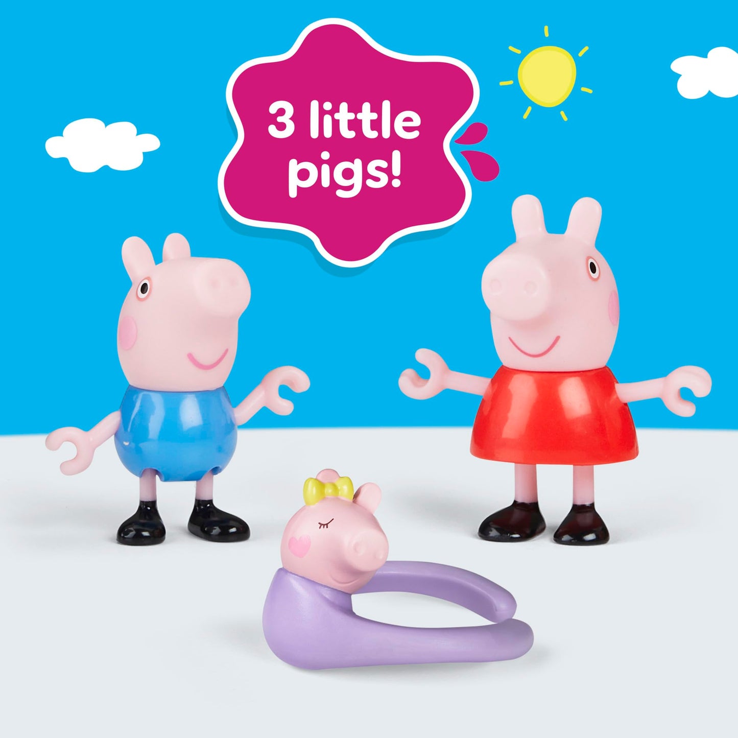 Peppa Pig Peppas Large House Playset, 80 cm