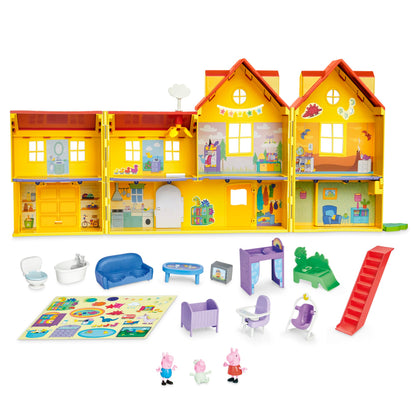 Peppa Pig Peppas Large House Playset, 80 cm