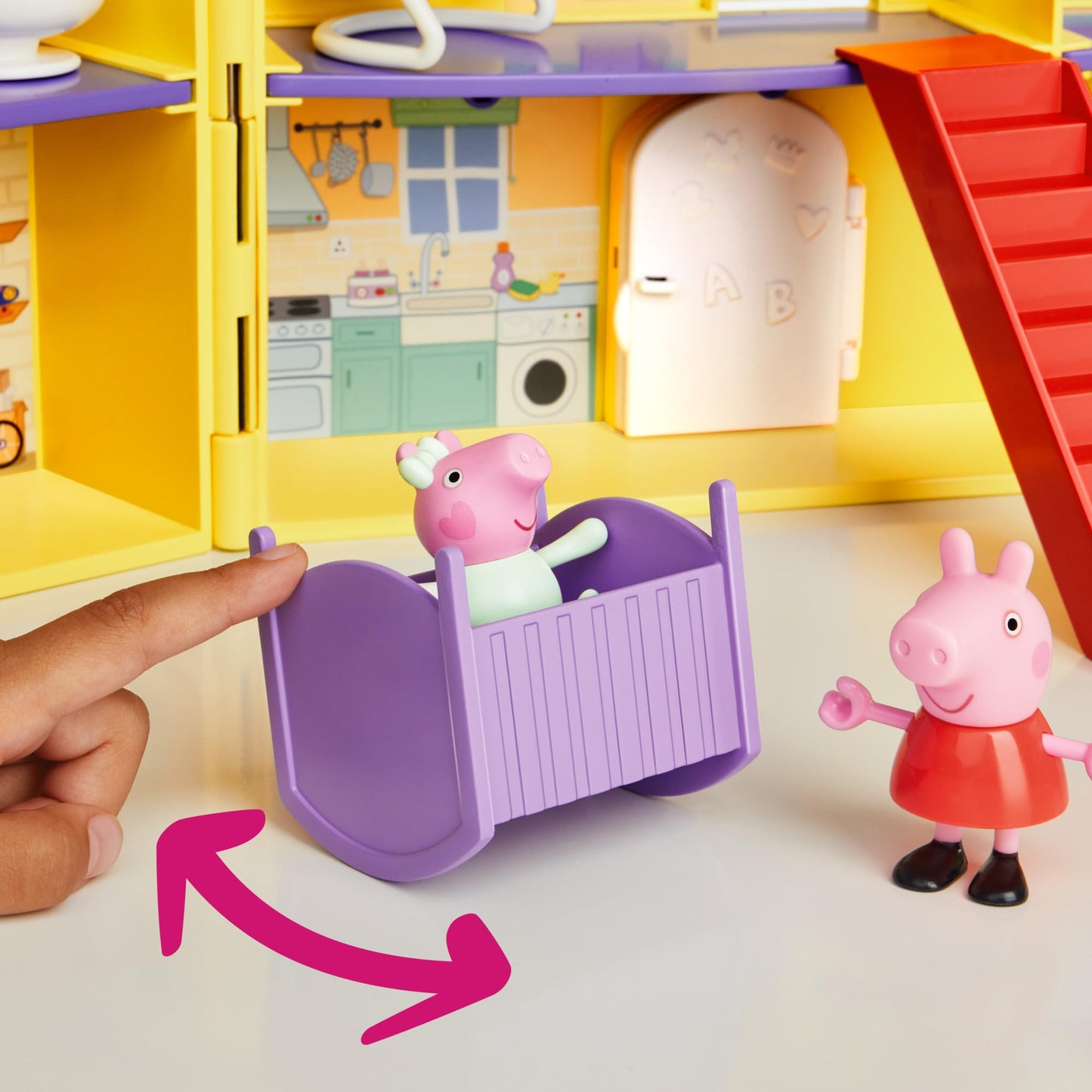Peppa Pig Peppas Large House Playset, 80 cm