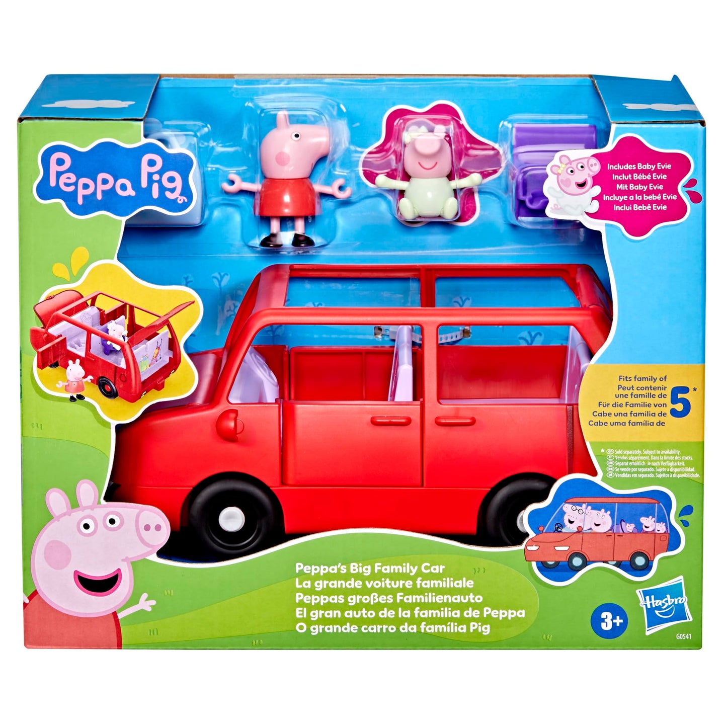 Peppa Pig Peppas Large House Playset, 80 cm