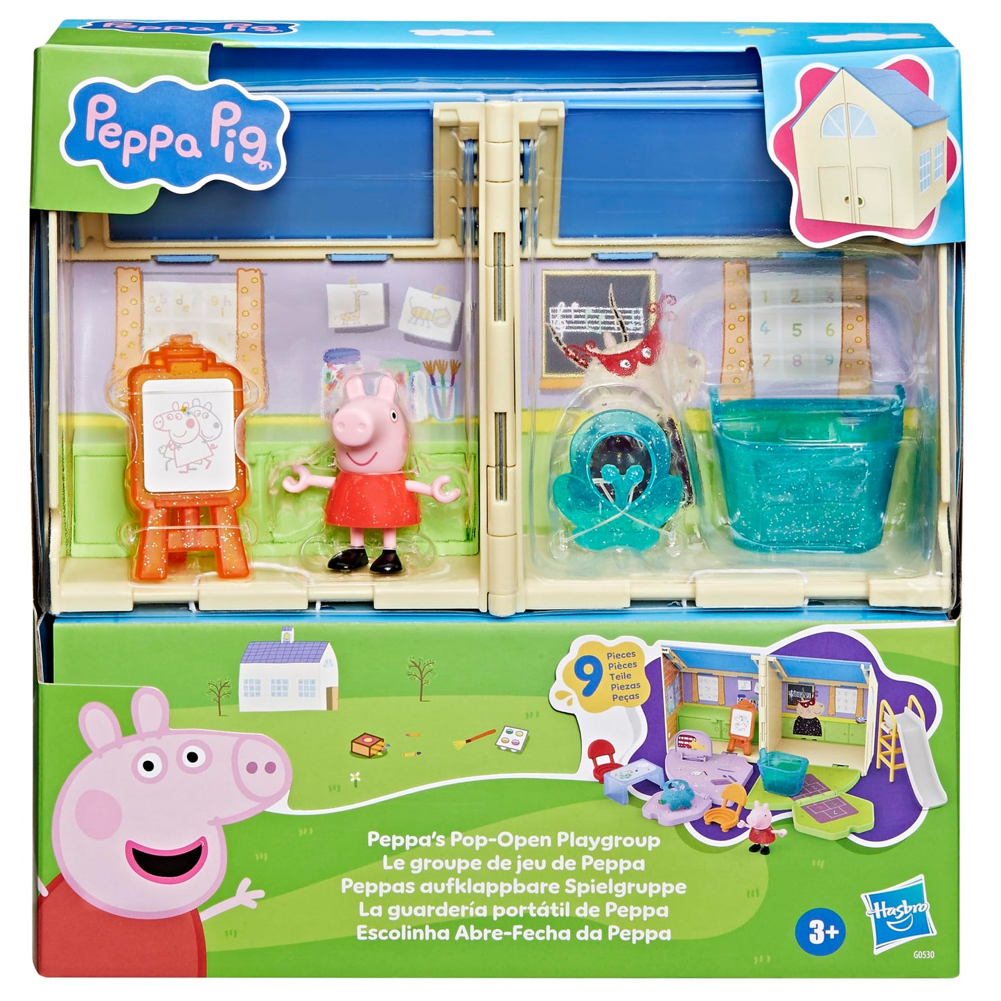 Peppa Pig Peppas Large House Playset, 80 cm