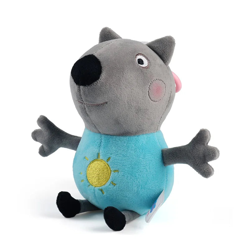 Genuine Peppa Pig 19cm dinosaur Teddy Bear peppa George daddy mammy Plush Toy Boy Girl Birthday Gift Toys Christmas Stuffed Doll