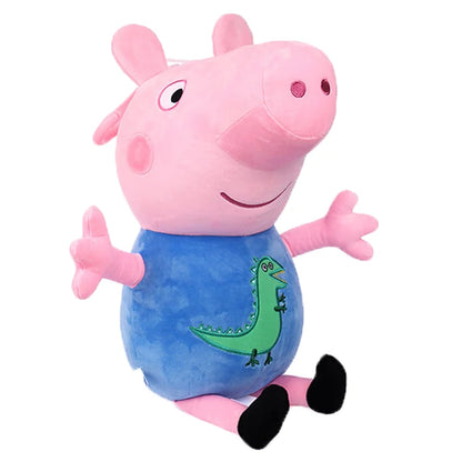 Genuine Peppa Pig 19cm dinosaur Teddy Bear peppa George daddy mammy Plush Toy Boy Girl Birthday Gift Toys Christmas Stuffed Doll