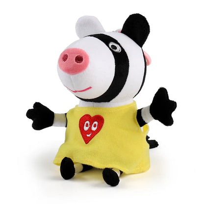 Genuine Peppa Pig 19cm dinosaur Teddy Bear peppa George daddy mammy Plush Toy Boy Girl Birthday Gift Toys Christmas Stuffed Doll